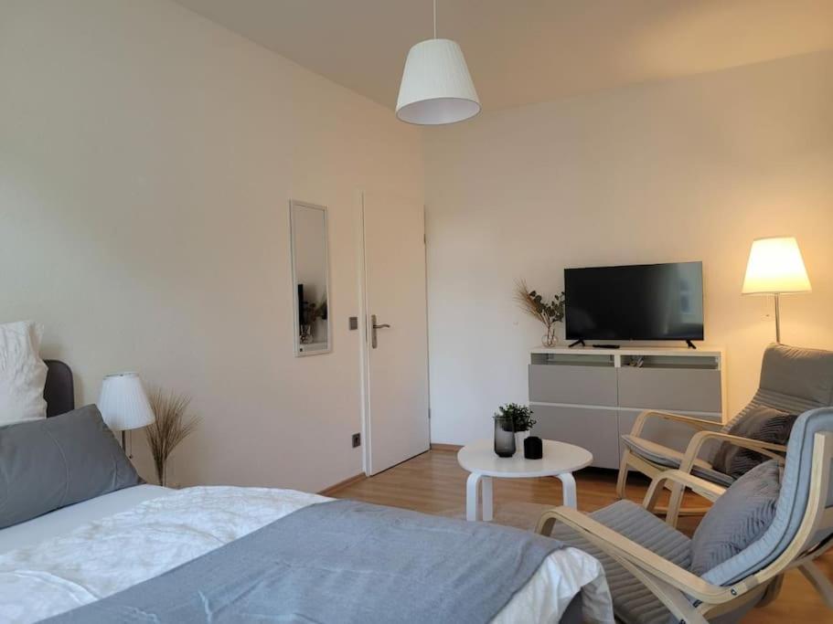 Gemuetliches Helles Appartement Dresda Exterior foto